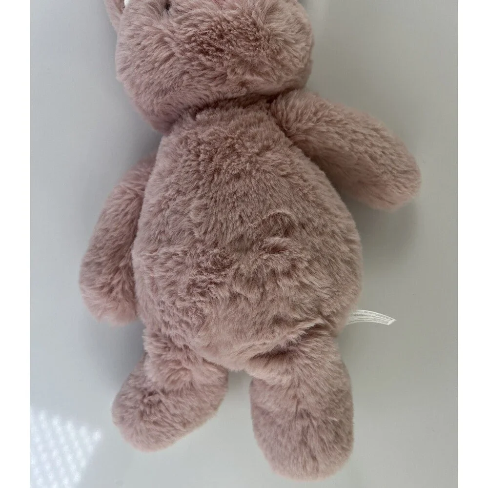 Spark Create Imagine Rabbit Stuffed Animal Plush Toy Easter Satin Ears Lovey Toy